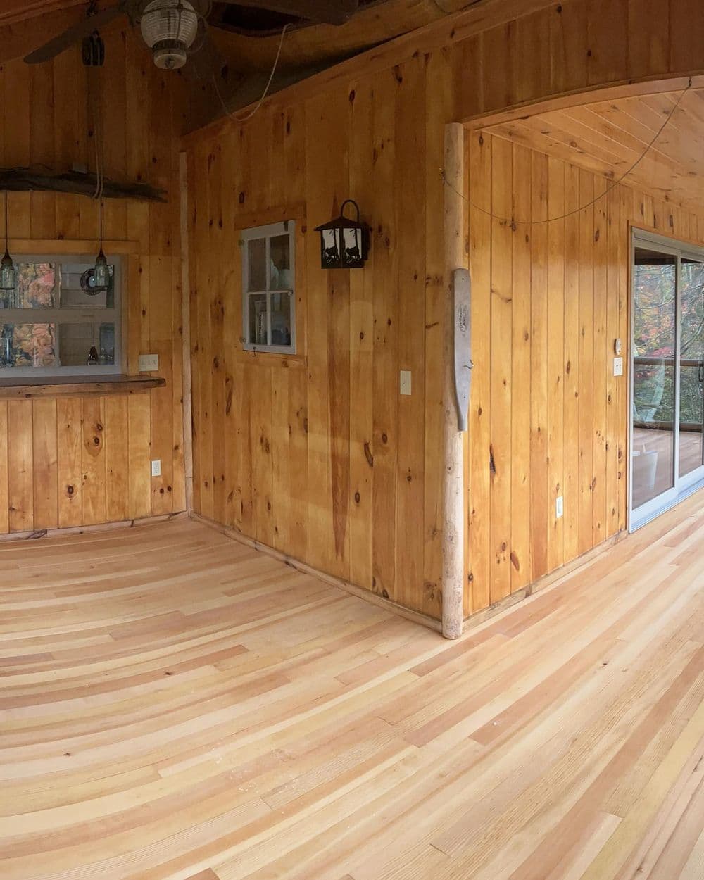 Project Enclosed Porch Floors and Finishes Done Right at Beaver Lake image