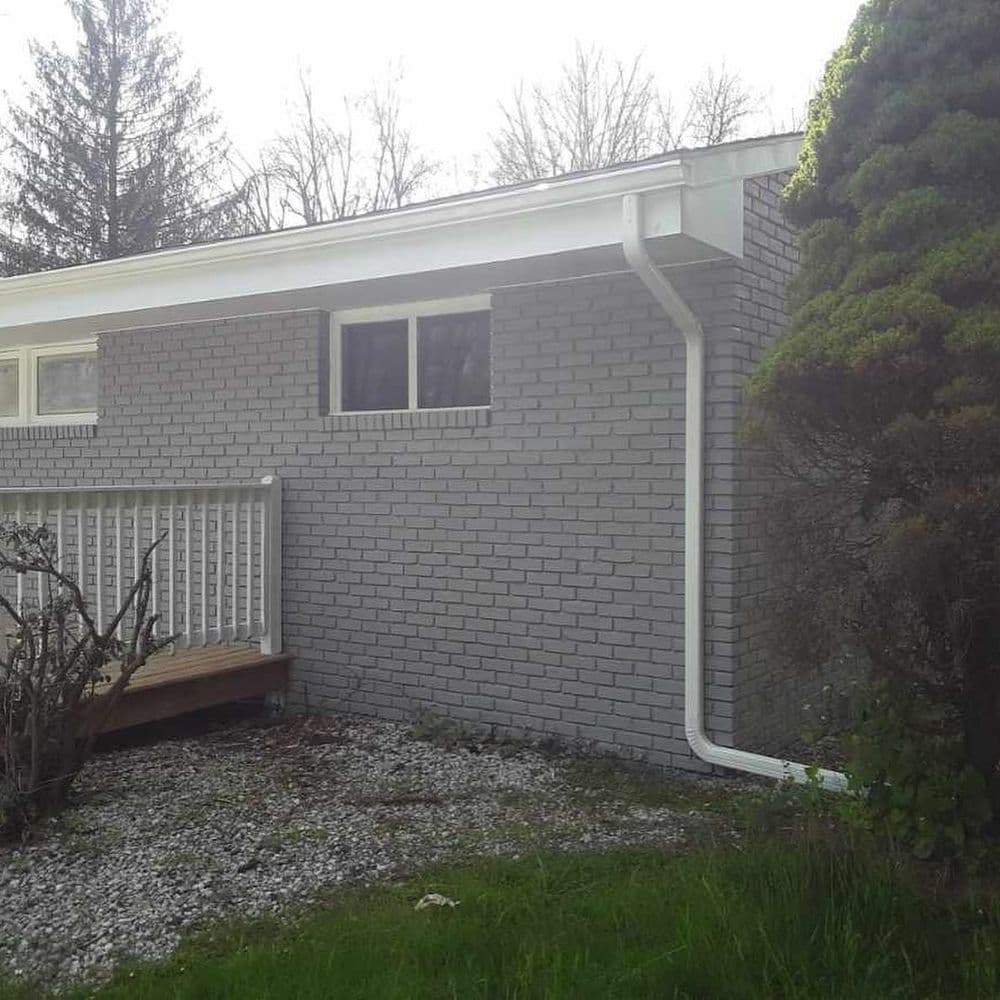 Gallery photos for Brick Repaint on a Sussex County Ranch - Before and After: Image #3