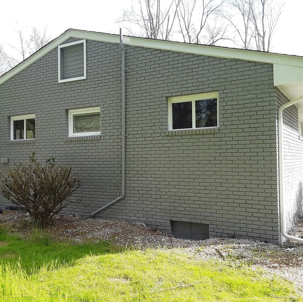 Gallery photos for Brick Repaint on a Sussex County Ranch - Before and After: Image #7