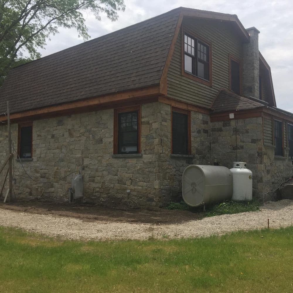 Gallery photos for Cedar Siding Stain on a 1910 Renovated Farmhouse in Pequannock NJ: Image #4