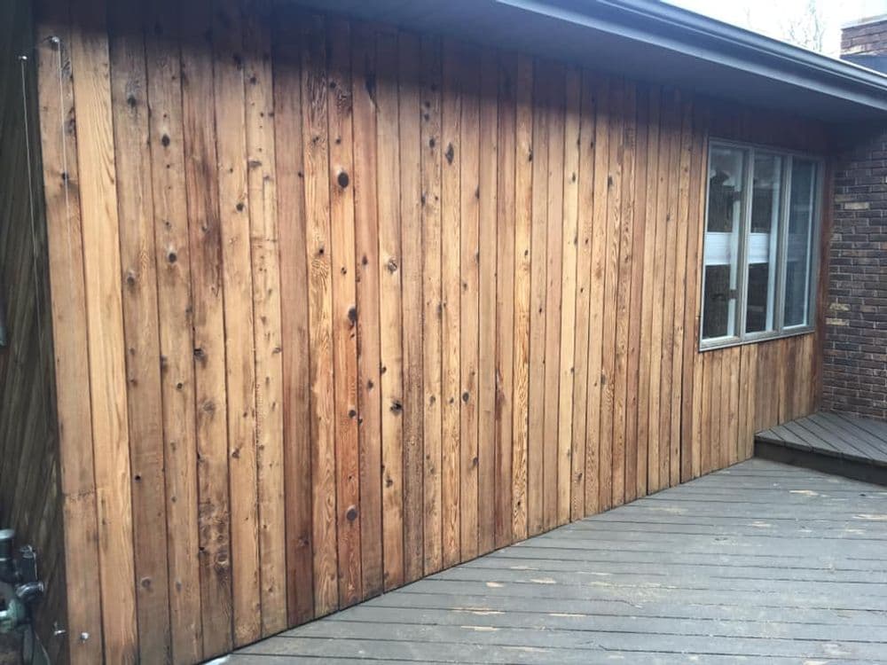 Gallery photos for Cedar Siding Stain Job Done Right in Ringwood NJ: Image #4