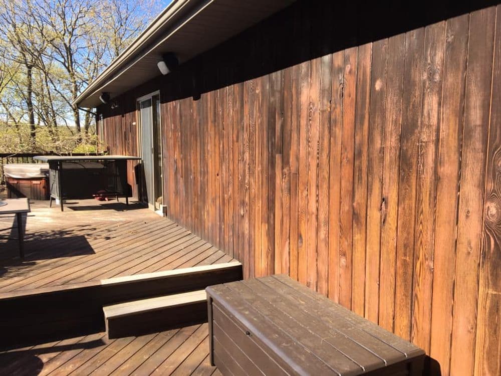 Gallery photos for Cedar Siding Stain Job Done Right in Ringwood NJ: Image #17