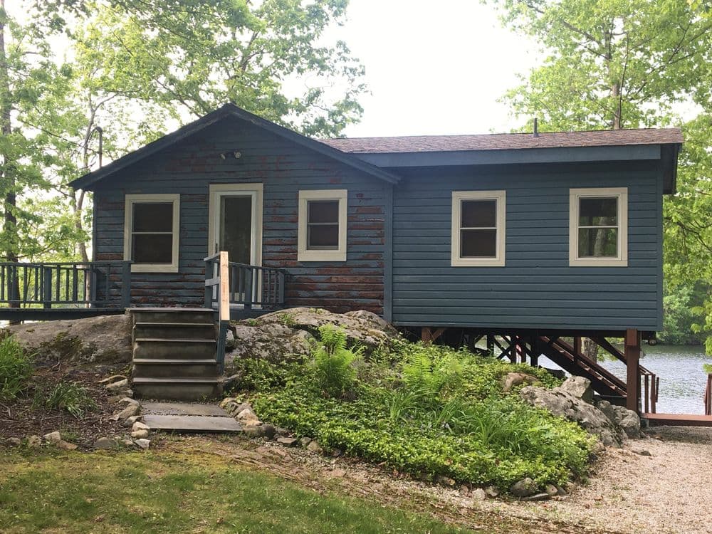 Gallery photos for Lakeside Cabin Exterior Paint and Window Upgrade in Hewitt NJ: Image #4