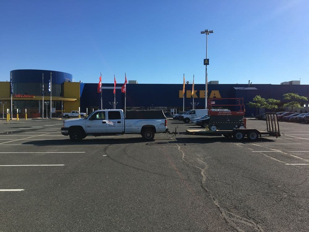 Commercial Painting Inside IKEA - A Big One