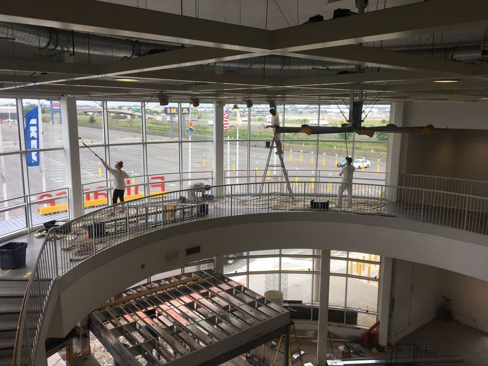 Gallery photos for Commercial Painting Inside IKEA - A Big One: Image #7
