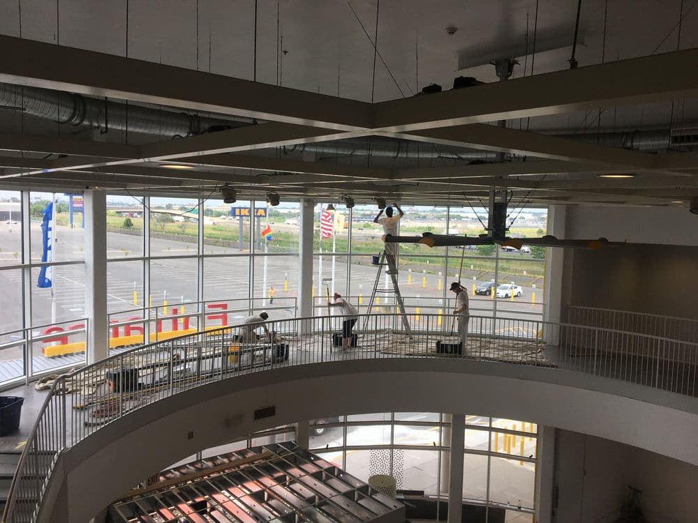 Commercial Painting Inside IKEA - A Big One